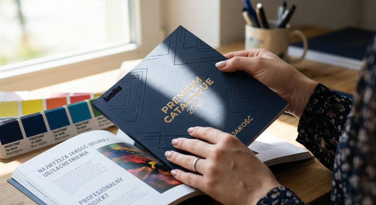 Katalog premium dla firm – druk reklamowy